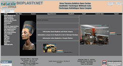 Desktop Screenshot of bioplasty.net